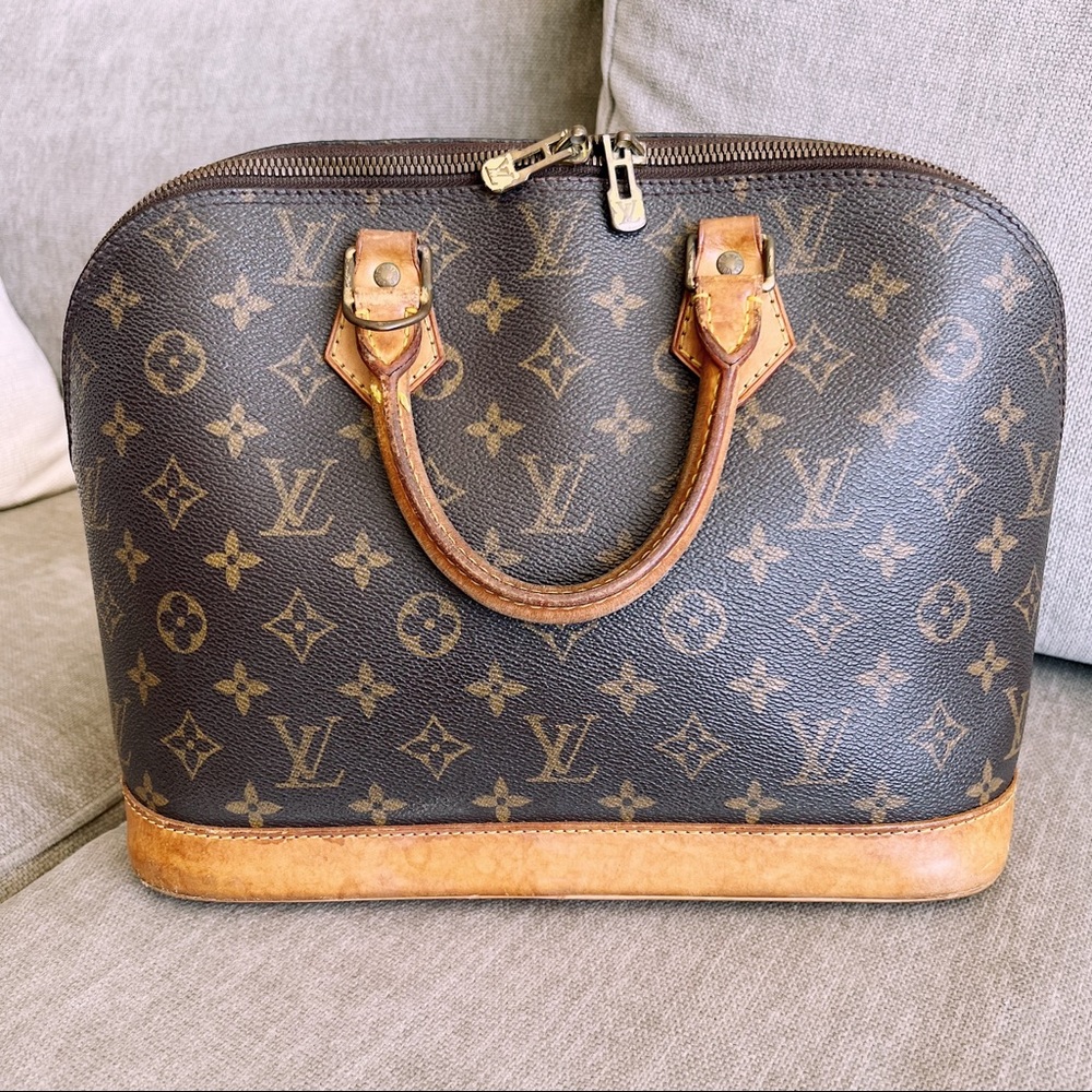 AUTHENTIC Louis Vuitton Vintage Alma - Picture 1 of 11